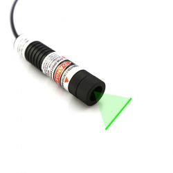 Glass Lens 30mW Green Line Laser Module